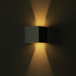 Επιτοίχιο Φωτιστικό Up-Down LED Γκρι ΙP65 Αλουμίνιο V-TAC 11W 4000K Φυσικό – 218532