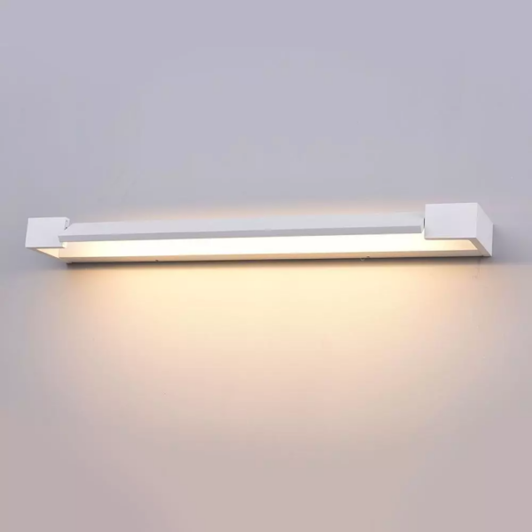 LED Απλίκα Γραμμική 16W Αρχιτεκτονικού Φωτισμού Λευκή V-TAC IP44 Περιστρεφόμενη Θερμό 3000K – 218533