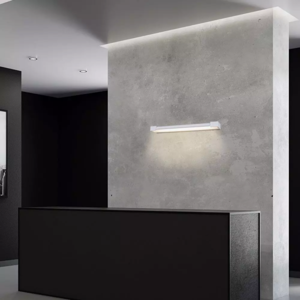 LED Απλίκα Γραμμική 16W Αρχιτεκτονικού Φωτισμού Λευκή V-TAC IP44 Περιστρεφόμενη Θερμό 3000K – 218533