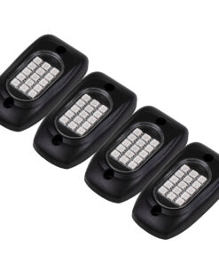 GloboStar® 85331 Car Underbody LED Flood Kit DC 12V 60W με Smart Bluetooth Controller – Εφαρμογή APP & Ασύρματο Χειριστήριο RF Αδιάβροχο IP68 Πολύχρωμο RGB