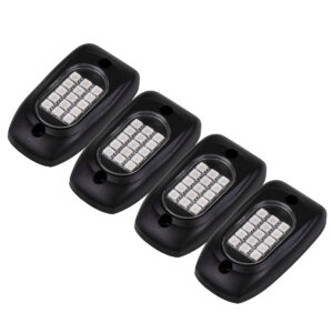 GloboStar® 85331 Car Underbody LED Flood Kit DC 12V 60W με Smart Bluetooth Controller – Εφαρμογή APP & Ασύρματο Χειριστήριο RF Αδιάβροχο IP68 Πολύχρωμο RGB