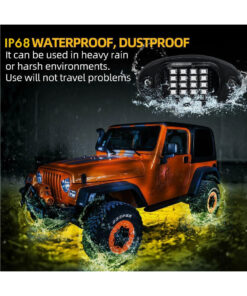 GloboStar® 85331 Car Underbody LED Flood Kit DC 12V 60W με Smart Bluetooth Controller – Εφαρμογή APP & Ασύρματο Χειριστήριο RF Αδιάβροχο IP68 Πολύχρωμο RGB
