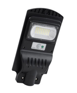 GloboStar® STREETA 85341 Professional LED Solar Street Light Αυτόνομο Ηλιακό Φωτιστικό Δρόμου 30W 300lm 48 x LED SMD 5730 με Ενσωματωμένο Φωτοβολταϊκό Panel 6V 6W & Επαναφορτιζόμενη Μπαταρία Li-ion 3.2V 5000mAh με Αισθητήρα Ημέρας-Νύχτας & PIR Αισθητήρα Κίνησης – Αδιάβροχο IP65 – Ψυχρό Λευκό 6000K – Μ20 x Π6 x Υ40cm – 2 Years Warranty
