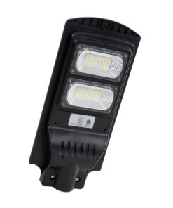 GloboStar® STREETA 85342 Professional LED Solar Street Light Αυτόνομο Ηλιακό Φωτιστικό Δρόμου 60W 600lm 96 x LED SMD 5730 με Ενσωματωμένο Φωτοβολταϊκό Panel 6V 9W & Επαναφορτιζόμενη Μπαταρία Li-ion 3.2V 9000mAh με Αισθητήρα Ημέρας-Νύχτας & PIR Αισθητήρα Κίνησης – Αδιάβροχο IP65 – Ψυχρό Λευκό 6000K – Μ22 x Π6 x Υ50cm – 2 Years Warranty