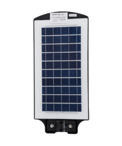 GloboStar® STREETA 85342 Professional LED Solar Street Light Αυτόνομο Ηλιακό Φωτιστικό Δρόμου 60W 600lm 96 x LED SMD 5730 με Ενσωματωμένο Φωτοβολταϊκό Panel 6V 9W & Επαναφορτιζόμενη Μπαταρία Li-ion 3.2V 9000mAh με Αισθητήρα Ημέρας-Νύχτας & PIR Αισθητήρα Κίνησης – Αδιάβροχο IP65 – Ψυχρό Λευκό 6000K – Μ22 x Π6 x Υ50cm – 2 Years Warranty