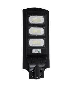 GloboStar® STREETA 85343 Professional LED Solar Street Light Αυτόνομο Ηλιακό Φωτιστικό Δρόμου 90W 900lm 144 x LED SMD 5730 με Ενσωματωμένο Φωτοβολταϊκό Panel 6V 12W & Επαναφορτιζόμενη Μπαταρία Li-ion 3.2V 12000mAh με Αισθητήρα Ημέρας-Νύχτας & PIR Αισθητήρα Κίνησης – Αδιάβροχο IP65 – Ψυχρό Λευκό 6000K – Μ24 x Π6 x Υ63cm – 2 Years Warranty