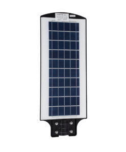 GloboStar® STREETA 85343 Professional LED Solar Street Light Αυτόνομο Ηλιακό Φωτιστικό Δρόμου 90W 900lm 144 x LED SMD 5730 με Ενσωματωμένο Φωτοβολταϊκό Panel 6V 12W & Επαναφορτιζόμενη Μπαταρία Li-ion 3.2V 12000mAh με Αισθητήρα Ημέρας-Νύχτας & PIR Αισθητήρα Κίνησης – Αδιάβροχο IP65 – Ψυχρό Λευκό 6000K – Μ24 x Π6 x Υ63cm – 2 Years Warranty