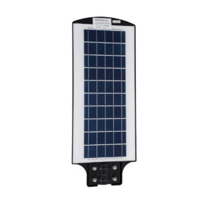 GloboStar® STREETA 85343 Professional LED Solar Street Light Αυτόνομο Ηλιακό Φωτιστικό Δρόμου 90W 900lm 144 x LED SMD 5730 με Ενσωματωμένο Φωτοβολταϊκό Panel 6V 12W & Επαναφορτιζόμενη Μπαταρία Li-ion 3.2V 12000mAh με Αισθητήρα Ημέρας-Νύχτας & PIR Αισθητήρα Κίνησης – Αδιάβροχο IP65 – Ψυχρό Λευκό 6000K – Μ24 x Π6 x Υ63cm – 2 Years Warranty