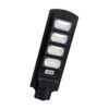 GloboStar® STREETA 85344 Professional LED Solar Street Light Αυτόνομο Ηλιακό Φωτιστικό Δρόμου 120W 1200lm 192 x LED SMD 5730 με Ενσωματωμένο Φωτοβολταϊκό Panel 6V 15W & Επαναφορτιζόμενη Μπαταρία Li-ion 3.2V 15000mAh με Αισθητήρα Ημέρας-Νύχτας & PIR Αισθητήρα Κίνησης – Αδιάβροχο IP65 – Ψυχρό Λευκό 6000K – Μ24 x Π6 x Υ73cm – 2 Years Warranty