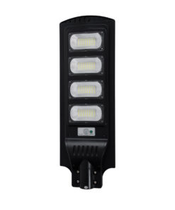 GloboStar® STREETA 85344 Professional LED Solar Street Light Αυτόνομο Ηλιακό Φωτιστικό Δρόμου 120W 1200lm 192 x LED SMD 5730 με Ενσωματωμένο Φωτοβολταϊκό Panel 6V 15W & Επαναφορτιζόμενη Μπαταρία Li-ion 3.2V 15000mAh με Αισθητήρα Ημέρας-Νύχτας & PIR Αισθητήρα Κίνησης – Αδιάβροχο IP65 – Ψυχρό Λευκό 6000K – Μ24 x Π6 x Υ73cm – 2 Years Warranty