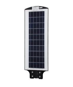 GloboStar® STREETA 85344 Professional LED Solar Street Light Αυτόνομο Ηλιακό Φωτιστικό Δρόμου 120W 1200lm 192 x LED SMD 5730 με Ενσωματωμένο Φωτοβολταϊκό Panel 6V 15W & Επαναφορτιζόμενη Μπαταρία Li-ion 3.2V 15000mAh με Αισθητήρα Ημέρας-Νύχτας & PIR Αισθητήρα Κίνησης – Αδιάβροχο IP65 – Ψυχρό Λευκό 6000K – Μ24 x Π6 x Υ73cm – 2 Years Warranty