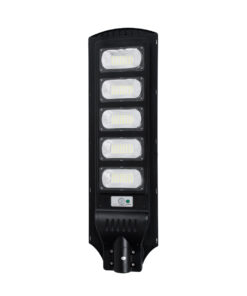 GloboStar® STREETA 85345 Professional LED Solar Street Light Αυτόνομο Ηλιακό Φωτιστικό Δρόμου 150W 1500lm 240 x LED SMD 5730 με Ενσωματωμένο Φωτοβολταϊκό Panel 6V 18W & Επαναφορτιζόμενη Μπαταρία Li-ion 3.2V 20000mAh με Αισθητήρα Ημέρας-Νύχτας & PIR Αισθητήρα Κίνησης – Αδιάβροχο IP65 – Ψυχρό Λευκό 6000K – Μ25 x Π6 x Υ83cm – 2 Years Warranty