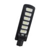 GloboStar® STREETA 85346 Professional LED Solar Street Light Αυτόνομο Ηλιακό Φωτιστικό Δρόμου 180W 1800lm 288 x LED SMD 5730 με Ενσωματωμένο Φωτοβολταϊκό Panel 6V 20W & Επαναφορτιζόμενη Μπαταρία Li-ion 3.2V 30000mAh με Αισθητήρα Ημέρας-Νύχτας & PIR Αισθητήρα Κίνησης – Αδιάβροχο IP65 – Ψυχρό Λευκό 6000K – Μ25 x Π7 x Υ83cm – 2 Years Warranty