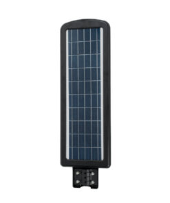 GloboStar® STREETA 85346 Professional LED Solar Street Light Αυτόνομο Ηλιακό Φωτιστικό Δρόμου 180W 1800lm 288 x LED SMD 5730 με Ενσωματωμένο Φωτοβολταϊκό Panel 6V 20W & Επαναφορτιζόμενη Μπαταρία Li-ion 3.2V 30000mAh με Αισθητήρα Ημέρας-Νύχτας & PIR Αισθητήρα Κίνησης – Αδιάβροχο IP65 – Ψυχρό Λευκό 6000K – Μ25 x Π7 x Υ83cm – 2 Years Warranty