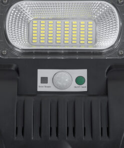 GloboStar® STREETA 85346 Professional LED Solar Street Light Αυτόνομο Ηλιακό Φωτιστικό Δρόμου 180W 1800lm 288 x LED SMD 5730 με Ενσωματωμένο Φωτοβολταϊκό Panel 6V 20W & Επαναφορτιζόμενη Μπαταρία Li-ion 3.2V 30000mAh με Αισθητήρα Ημέρας-Νύχτας & PIR Αισθητήρα Κίνησης – Αδιάβροχο IP65 – Ψυχρό Λευκό 6000K – Μ25 x Π7 x Υ83cm – 2 Years Warranty