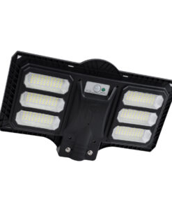 GloboStar® STREETO 85347 Professional LED Solar Street Light Αυτόνομο Ηλιακό Φωτιστικό Δρόμου 150W 1000lm 300 x LED SMD 5730 με Ενσωματωμένο Φωτοβολταϊκό Panel 6V 12W & Επαναφορτιζόμενη Μπαταρία Li-ion 3.2V 10000mAh με Αισθητήρα Ημέρας-Νύχτας & PIR Αισθητήρα Κίνησης – Αδιάβροχο IP65 – Ψυχρό Λευκό 6000K – Μ52 x Π5 x Υ13cm – 2 Years Warranty