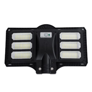GloboStar® STREETO 85347 Professional LED Solar Street Light Αυτόνομο Ηλιακό Φωτιστικό Δρόμου 150W 1000lm 300 x LED SMD 5730 με Ενσωματωμένο Φωτοβολταϊκό Panel 6V 12W & Επαναφορτιζόμενη Μπαταρία Li-ion 3.2V 10000mAh με Αισθητήρα Ημέρας-Νύχτας & PIR Αισθητήρα Κίνησης – Αδιάβροχο IP65 – Ψυχρό Λευκό 6000K – Μ52 x Π5 x Υ13cm – 2 Years Warranty