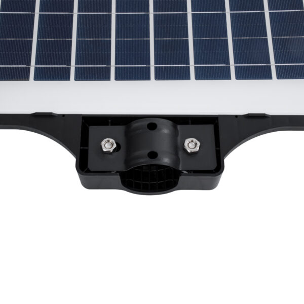 GloboStar® STREETO 85347 Professional LED Solar Street Light Αυτόνομο Ηλιακό Φωτιστικό Δρόμου 150W 1000lm 300 x LED SMD 5730 με Ενσωματωμένο Φωτοβολταϊκό Panel 6V 12W & Επαναφορτιζόμενη Μπαταρία Li-ion 3.2V 10000mAh με Αισθητήρα Ημέρας-Νύχτας & PIR Αισθητήρα Κίνησης – Αδιάβροχο IP65 – Ψυχρό Λευκό 6000K – Μ52 x Π5 x Υ13cm – 2 Years Warranty
