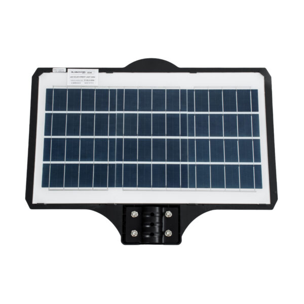 GloboStar® STREETO 85348 Professional LED Solar Street Light Αυτόνομο Ηλιακό Φωτιστικό Δρόμου 200W 1500lm 450 x LED SMD 5730 με Ενσωματωμένο Φωτοβολταϊκό Panel 6V 18W & Επαναφορτιζόμενη Μπαταρία Li-ion 3.2V 15000mAh με Αισθητήρα Ημέρας-Νύχτας & PIR Αισθητήρα Κίνησης – Αδιάβροχο IP65 – Ψυχρό Λευκό 6000K – Μ42 x Π6 x Υ54cm – 2 Years Warranty