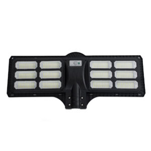 GloboStar® STREETO 85349 Professional LED Solar Street Light Αυτόνομο Ηλιακό Φωτιστικό Δρόμου 300W 2000lm 600 x LED SMD 5730 με Ενσωματωμένο Φωτοβολταϊκό Panel 6V 20W & Επαναφορτιζόμενη Μπαταρία Li-ion 3.2V 20000mAh με Αισθητήρα Ημέρας-Νύχτας & PIR Αισθητήρα Κίνησης – Αδιάβροχο IP65 – Ψυχρό Λευκό 6000K – Μ82 x Π6 x Υ35cm – 2 Years Warranty