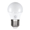 GloboStar® 60018 Λάμπα LED E27 G45 Γλομπάκι 4W 400lm 260° AC 220-240V IP20 Φ4.5 x Υ7.8cm Ψυχρό Λευκό 6000K – 3 Years Warranty