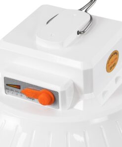 GloboStar® SOLAR-BULB 85350 Αυτόνομη Ηλιακή Κρεμαστή Λάμπα LED Giant Γλόμπος 100W 1000lm 140° 2 Λειτουργιών Ρεύματος με AC 220-240V μέσω USB Αντάπτορα ή με Φωτοβολταικό Panel 6V 12W & Επαναφορτιζόμενη Μπαταρία Li-ion 3.2V 5000mAh – Ενσωματωμένο USB 2.0 Charger Συσκευών DC5V 1000mA – IP54 – Εναλλαγή Φωτισμού μέσω Κουμπιού All In One Ψυχρό 6000k+Φυσικό 4500k+Θερμό 2700k Dimmable – Φ23 x Υ12cm – 2 Years Warranty