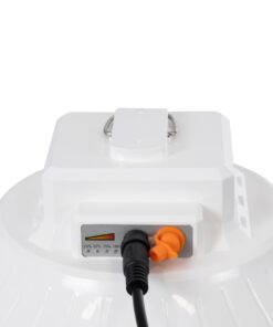 GloboStar® SOLAR-BULB 85350 Αυτόνομη Ηλιακή Κρεμαστή Λάμπα LED Giant Γλόμπος 100W 1000lm 140° 2 Λειτουργιών Ρεύματος με AC 220-240V μέσω USB Αντάπτορα ή με Φωτοβολταικό Panel 6V 12W & Επαναφορτιζόμενη Μπαταρία Li-ion 3.2V 5000mAh – Ενσωματωμένο USB 2.0 Charger Συσκευών DC5V 1000mA – IP54 – Εναλλαγή Φωτισμού μέσω Κουμπιού All In One Ψυχρό 6000k+Φυσικό 4500k+Θερμό 2700k Dimmable – Φ23 x Υ12cm – 2 Years Warranty