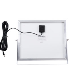 GloboStar® SOLARO-FAN 85351 Solar Fan Αυτόνομος Ηλιακός Επιδαπέδιος Ανεμιστήρας 25W 2 Λειτουργιών Ρεύματος με AC 220-240V ή με Φωτοβολταϊκό Panel 9V 12W & Επαναφορτιζόμενη Μπαταρία Li-ion 7.4V 4400mAh – 12 Ταχύτητες – Ενσωματωμένο USB 2.0 Charger Συσκευών – IP20 – Μ42 x Π20 x Υ35cm – Μαύρο & Μπλε – 2 Years Warranty