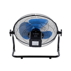 GloboStar® SOLARO-FAN 85351 Solar Fan Αυτόνομος Ηλιακός Επιδαπέδιος Ανεμιστήρας 25W 2 Λειτουργιών Ρεύματος με AC 220-240V ή με Φωτοβολταϊκό Panel 9V 12W & Επαναφορτιζόμενη Μπαταρία Li-ion 7.4V 4400mAh – 12 Ταχύτητες – Ενσωματωμένο USB 2.0 Charger Συσκευών – IP20 – Μ42 x Π20 x Υ35cm – Μαύρο & Μπλε – 2 Years Warranty