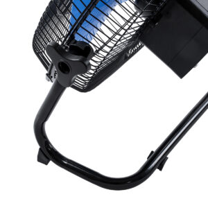 GloboStar® SOLARO-FAN 85351 Solar Fan Αυτόνομος Ηλιακός Επιδαπέδιος Ανεμιστήρας 25W 2 Λειτουργιών Ρεύματος με AC 220-240V ή με Φωτοβολταϊκό Panel 9V 12W & Επαναφορτιζόμενη Μπαταρία Li-ion 7.4V 4400mAh – 12 Ταχύτητες – Ενσωματωμένο USB 2.0 Charger Συσκευών – IP20 – Μ42 x Π20 x Υ35cm – Μαύρο & Μπλε – 2 Years Warranty