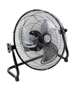 GloboStar® SOLARO-FAN 85352 Solar Fan Αυτόνομος Ηλιακός Επιδαπέδιος Ανεμιστήρας 25W 2 Λειτουργιών Ρεύματος με AC 220-240V ή με Φωτοβολταϊκό Panel 9V 12W & Επαναφορτιζόμενη Μπαταρία Li-ion 7.4V 4400mAh – 12 Ταχύτητες – Ενσωματωμένο USB 2.0 Charger Συσκευών – IP20 – Μ42 x Π20 x Υ35cm – Μαύρο & Ασημί – 2 Years Warranty