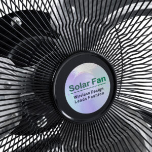 GloboStar® SOLARO-FAN 85352 Solar Fan Αυτόνομος Ηλιακός Επιδαπέδιος Ανεμιστήρας 25W 2 Λειτουργιών Ρεύματος με AC 220-240V ή με Φωτοβολταϊκό Panel 9V 12W & Επαναφορτιζόμενη Μπαταρία Li-ion 7.4V 4400mAh – 12 Ταχύτητες – Ενσωματωμένο USB 2.0 Charger Συσκευών – IP20 – Μ42 x Π20 x Υ35cm – Μαύρο & Ασημί – 2 Years Warranty