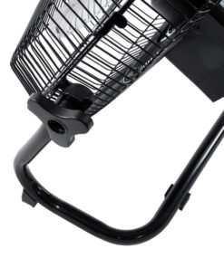 GloboStar® SOLARO-FAN 85352 Solar Fan Αυτόνομος Ηλιακός Επιδαπέδιος Ανεμιστήρας 25W 2 Λειτουργιών Ρεύματος με AC 220-240V ή με Φωτοβολταϊκό Panel 9V 12W & Επαναφορτιζόμενη Μπαταρία Li-ion 7.4V 4400mAh – 12 Ταχύτητες – Ενσωματωμένο USB 2.0 Charger Συσκευών – IP20 – Μ42 x Π20 x Υ35cm – Μαύρο & Ασημί – 2 Years Warranty