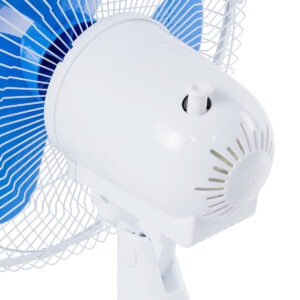 GloboStar® SOLARI-FAN 85353 Solar Fan Αυτόνομος Ηλιακός Επιτραπέζιος Ανεμιστήρας 25W 2 Λειτουργιών Ρεύματος με AC 220-240V ή με Φωτοβολταϊκό Panel 9V 12W & Επαναφορτιζόμενη Μπαταρία Li-ion 7.4V 4400mAh – 3 Ταχύτητες – IP20 – Μ24 x Π36 x Υ49cm – Λευκό & Μπλε – 2 Years Warranty