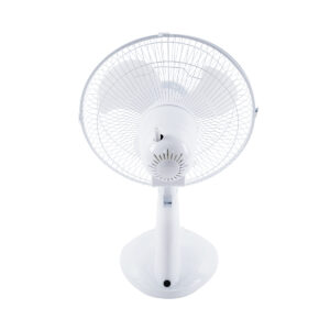 GloboStar® SOLARI-FAN 85354 Solar Fan Αυτόνομος Ηλιακός Επιτραπέζιος Ανεμιστήρας 25W 2 Λειτουργιών Ρεύματος με AC 220-240V ή με Φωτοβολταϊκό Panel 9V 12W & Επαναφορτιζόμενη Μπαταρία Li-ion 7.4V 4400mAh – 3 Ταχύτητες – IP20 – Μ24 x Π36 x Υ49cm – Λευκό – 2 Years Warranty