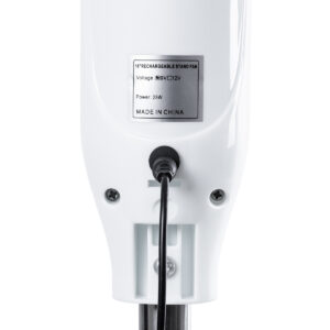 GloboStar® SOLARA-FAN 85355 Solar Fan Αυτόνομος Ηλιακός Επιδαπέδιος Ανεμιστήρας 25W 2 Λειτουργιών Ρεύματος με AC 220-240V ή με Φωτοβολταϊκό Panel 9V 12W & Επαναφορτιζόμενη Μπαταρία Li-ion 7.4V 4400mAh – 3 Ταχύτητες – Ενσωματωμένο USB 2.0 Charger Συσκευών – IP20 – Μ44 x Π37.5 x Υ132cm – Λευκό & Μπλε – 2 Years Warranty