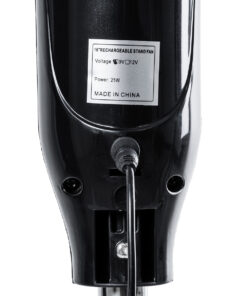 GloboStar® SOLARA-FAN 85356 Solar Fan Αυτόνομος Ηλιακός Επιδαπέδιος Ανεμιστήρας 25W 2 Λειτουργιών Ρεύματος με AC 220-240V ή με Φωτοβολταϊκό Panel 9V 12W & Επαναφορτιζόμενη Μπαταρία Li-ion 7.4V 4400mAh – 3 Ταχύτητες – Ενσωματωμένο USB 2.0 Charger Συσκευών – IP20 – Μ44 x Π37.5 x Υ132cm – Μαύρο – 2 Years Warranty