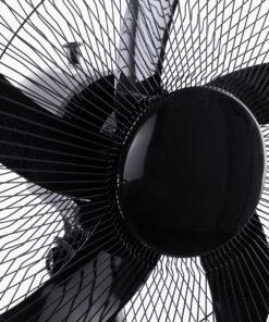 GloboStar® SOLARA-FAN 85356 Solar Fan Αυτόνομος Ηλιακός Επιδαπέδιος Ανεμιστήρας 25W 2 Λειτουργιών Ρεύματος με AC 220-240V ή με Φωτοβολταϊκό Panel 9V 12W & Επαναφορτιζόμενη Μπαταρία Li-ion 7.4V 4400mAh – 3 Ταχύτητες – Ενσωματωμένο USB 2.0 Charger Συσκευών – IP20 – Μ44 x Π37.5 x Υ132cm – Μαύρο – 2 Years Warranty