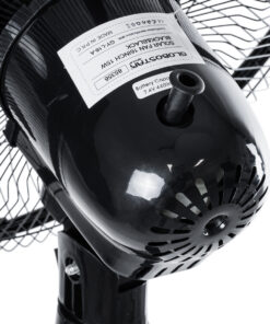 GloboStar® SOLARA-FAN 85356 Solar Fan Αυτόνομος Ηλιακός Επιδαπέδιος Ανεμιστήρας 25W 2 Λειτουργιών Ρεύματος με AC 220-240V ή με Φωτοβολταϊκό Panel 9V 12W & Επαναφορτιζόμενη Μπαταρία Li-ion 7.4V 4400mAh – 3 Ταχύτητες – Ενσωματωμένο USB 2.0 Charger Συσκευών – IP20 – Μ44 x Π37.5 x Υ132cm – Μαύρο – 2 Years Warranty
