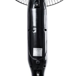 GloboStar® SOLARA-FAN 85356 Solar Fan Αυτόνομος Ηλιακός Επιδαπέδιος Ανεμιστήρας 25W 2 Λειτουργιών Ρεύματος με AC 220-240V ή με Φωτοβολταϊκό Panel 9V 12W & Επαναφορτιζόμενη Μπαταρία Li-ion 7.4V 4400mAh – 3 Ταχύτητες – Ενσωματωμένο USB 2.0 Charger Συσκευών – IP20 – Μ44 x Π37.5 x Υ132cm – Μαύρο – 2 Years Warranty
