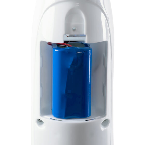 GloboStar® SOLARE-FAN 85357 Solar Fan Αυτόνομος Ηλιακός Επιδαπέδιος Ανεμιστήρας 25W 2 Λειτουργιών Ρεύματος με AC 220-240V ή με Φωτοβολταϊκό Panel 9V 15W & Επαναφορτιζόμενη Μπαταρία Li-ion 7.4V 6000mAh – 12 Ταχύτητες – Ασύρματο Χειριστήριο – Ενσωματωμένο USB 2.0 Charger Συσκευών – IP20 – Μ44 x Π37.5 x Υ132cm – Λευκό – 2 Years Warranty