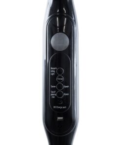 GloboStar® SOLARE-FAN 85358 Solar Fan Αυτόνομος Ηλιακός Επιδαπέδιος Ανεμιστήρας 25W 2 Λειτουργιών Ρεύματος με AC 220-240V ή με Φωτοβολταϊκό Panel 9V 15W & Επαναφορτιζόμενη Μπαταρία Li-ion 7.4V 6000mAh – 12 Ταχύτητες – Ασύρματο Χειριστήριο – Ενσωματωμένο USB 2.0 Charger Συσκευών – IP20 – Μ44 x Π37.5 x Υ132cm – Μαύρο – 2 Years Warranty