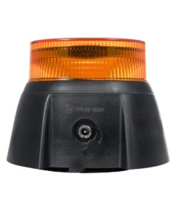GloboStar® 85359 PRO Series Φάρος Σήμανσης Οχήματος Security – Ασφαλείας για Αυτοκίνητα & Φορτηγά 10 Προγραμμάτων Φωτισμού STROBE LED 48W DC 10-30V Αδιάβροχος IP65 Πορτοκαλί