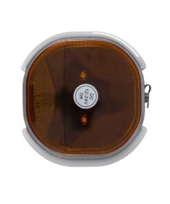 GloboStar® 85359 PRO Series Φάρος Σήμανσης Οχήματος Security – Ασφαλείας για Αυτοκίνητα & Φορτηγά 10 Προγραμμάτων Φωτισμού STROBE LED 48W DC 10-30V Αδιάβροχος IP65 Πορτοκαλί