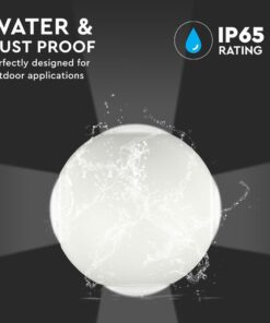 Επιτοίχιο Φωτιστικό LED Λευκό ΙP65 Αλουμίνιο V-TAC 4W 3000K Θερμό – 8551