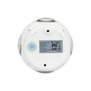 Επιτοίχιο Φωτιστικό LED Λευκό ΙP65 Αλουμίνιο V-TAC 4W 3000K Θερμό – 8551
