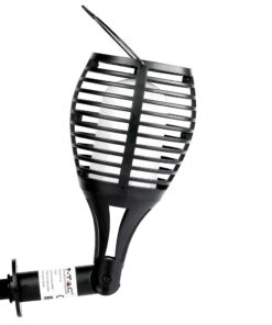 Ηλιακό επίτοιχο/επιδαπέδιο/κρεμαστό φωτιστικό πυρσός LED 0.45W V-TAC μπαταρίας θερμό λευκό 2200K – 8558