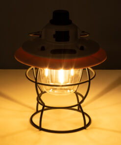 GloboStar® 85696 Αυτόνομο Φανάρι Camping LED 4W USB 2.0 με Επαναφορτιζόμενη Μπαταρία 1 x 18650 2000mAh Li-ion Power Bank IP20 Dimmable Ροζ με Διάφανο Γυαλί CCT Εναλλαγή Φωτισμού μέσω On/Off All In One Ψυχρό 6000K+Φυσικό 4500K+Θερμό 2700K Φ13.5 x Υ17.5cm