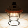 GloboStar® 85696 Αυτόνομο Φανάρι Camping LED 4W USB 2.0 με Επαναφορτιζόμενη Μπαταρία 1 x 18650 2000mAh Li-ion Power Bank IP20 Dimmable Ροζ με Διάφανο Γυαλί CCT Εναλλαγή Φωτισμού μέσω On/Off All In One Ψυχρό 6000K+Φυσικό 4500K+Θερμό 2700K Φ13.5 x Υ17.5cm