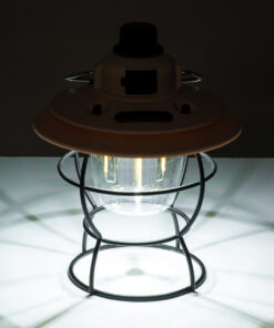 GloboStar® 85696 Αυτόνομο Φανάρι Camping LED 4W USB 2.0 με Επαναφορτιζόμενη Μπαταρία 1 x 18650 2000mAh Li-ion Power Bank IP20 Dimmable Ροζ με Διάφανο Γυαλί CCT Εναλλαγή Φωτισμού μέσω On/Off All In One Ψυχρό 6000K+Φυσικό 4500K+Θερμό 2700K Φ13.5 x Υ17.5cm